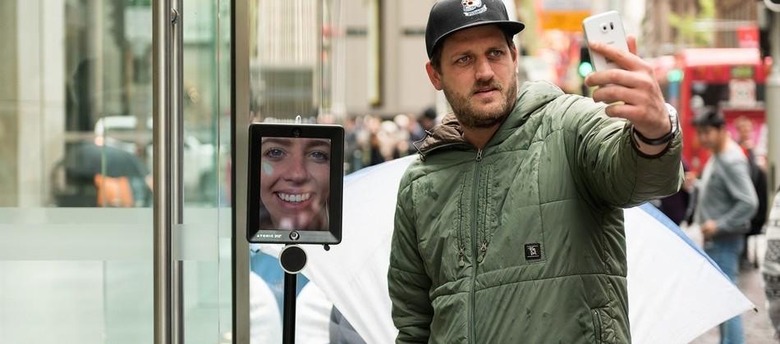 This iPad on a stick is camping out for the iPhone 6s