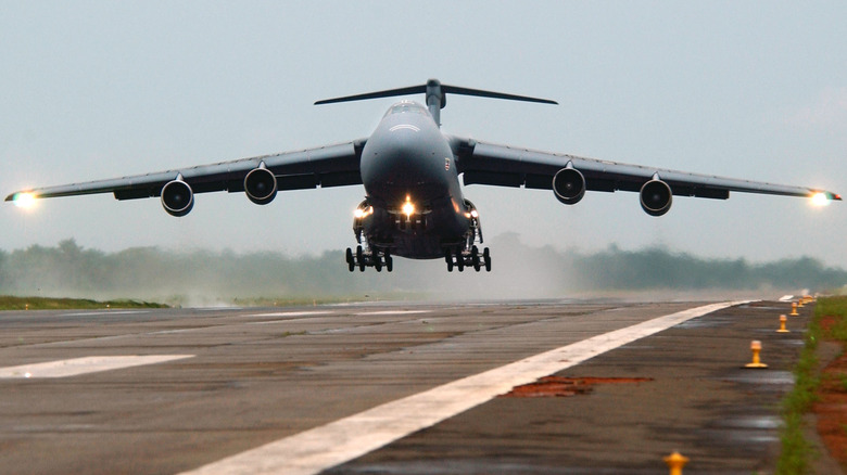 C-5M Super Galaxy taking off