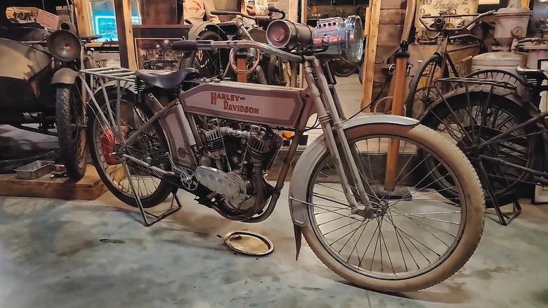 A 1912 Harley-Davidson known as the "Silent Gray Fellow"