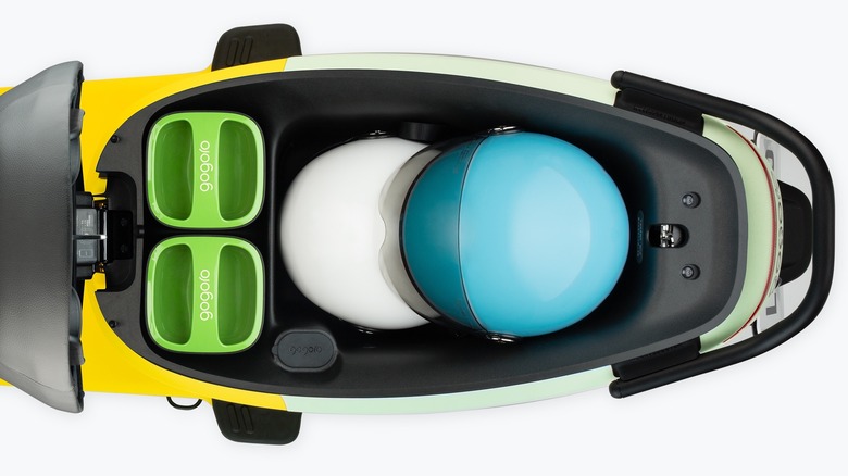 Gogoro Smartscooter 3 battery compartment
