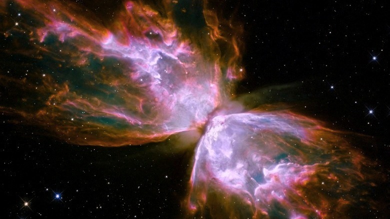 Butterfly nebula NASA image