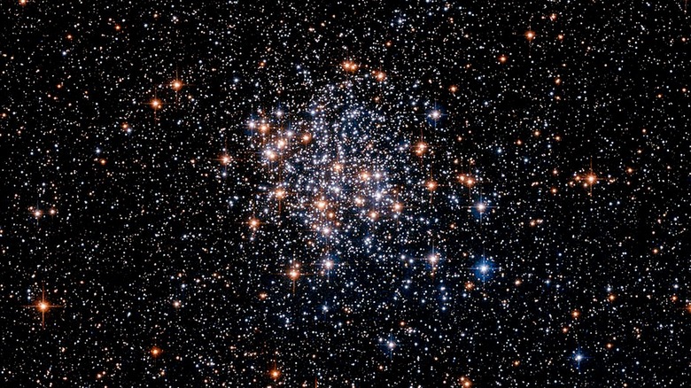 Hubble image of cluster of stars
