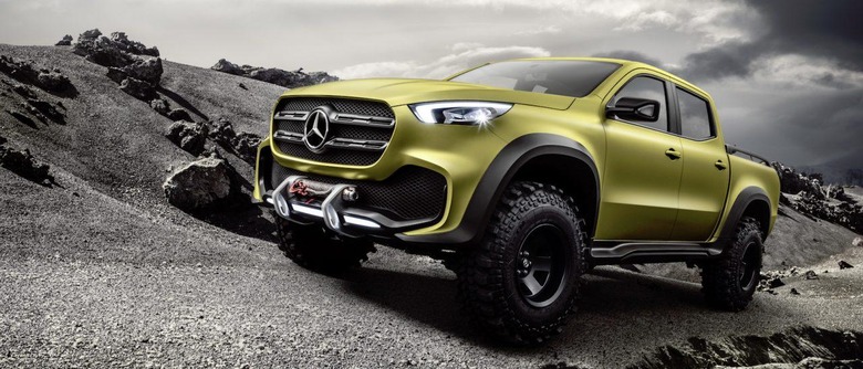 Mercedes-Benz Concept X-CLASS – Erster Ausblick auf den neuen Pickup mit Stern