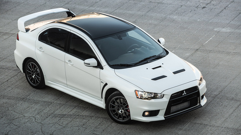 2015 Lancer Evolution Final Edition parked