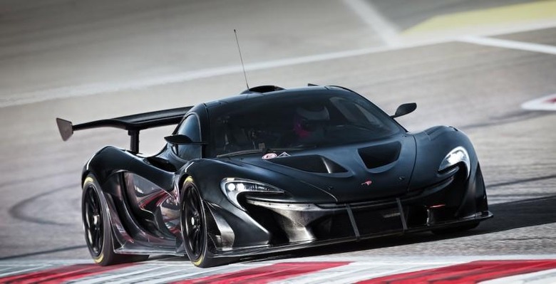 McLaren P1 GTR Hot Weather Test Bahrain Sept 2014