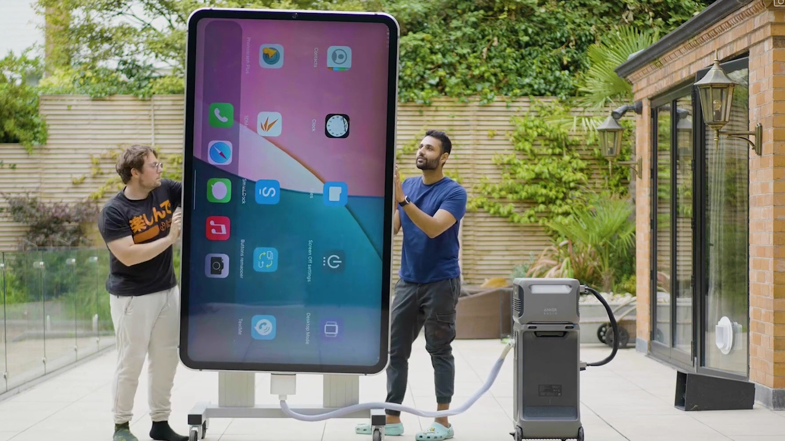 This Is The Biggest iPhone In The World (And It Has A 400-Watt Flashlight)