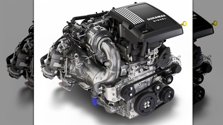 3.0-liter Chevrolet Duramax diesel engine