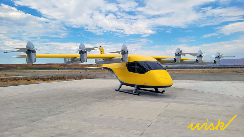 Wisk's Generation 6 Flying Taxi