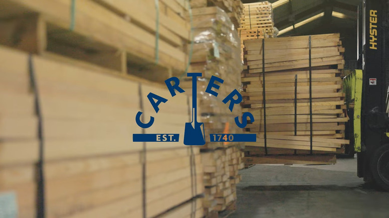 Logo for Carters (aka Richard Carter Ltd.) taken from a 2024 corporate video.