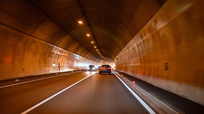 A road tunnel in Germany