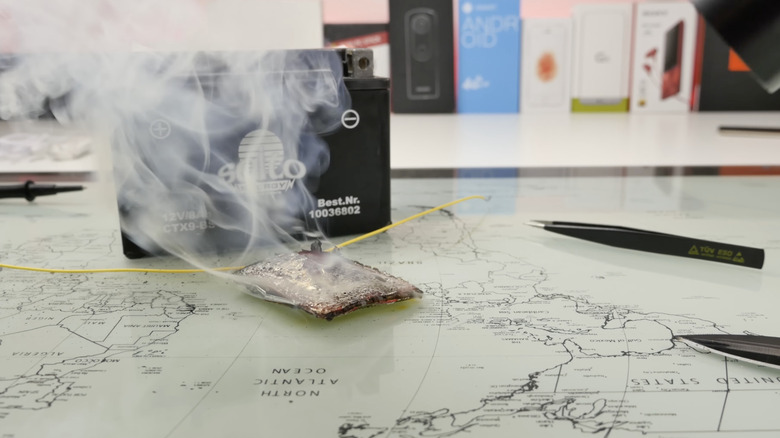 samsung galaxy note 7 battery explosion test