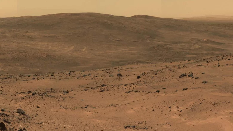 View captured by Spirit rover