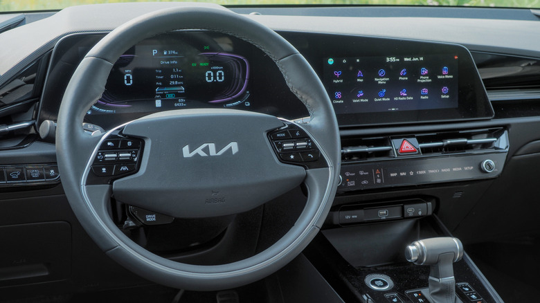 Kia Niro Hybrid steering wheel