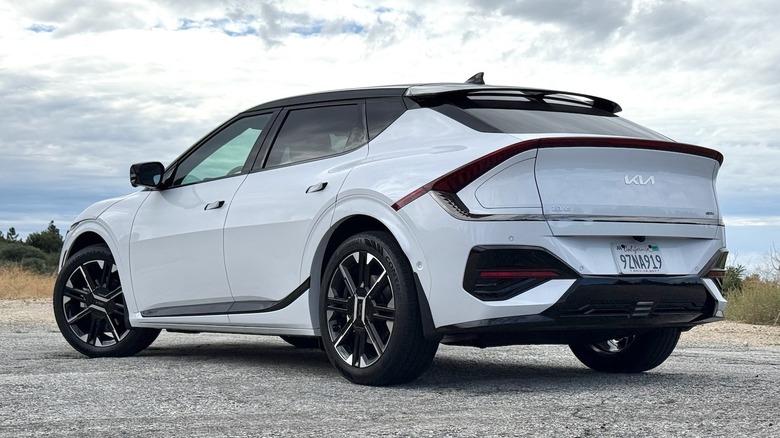 2026 Kia EV6 GT-Line rear 3/4