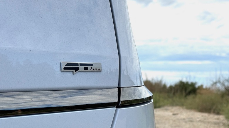 2026 Kia EV6 GT-Line rear emblem