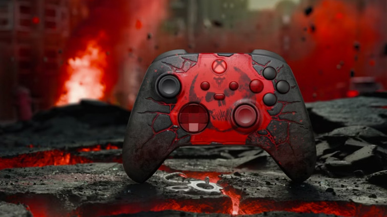 God of War E-Day Limited Edition controller for Xbox and PC pre-release
