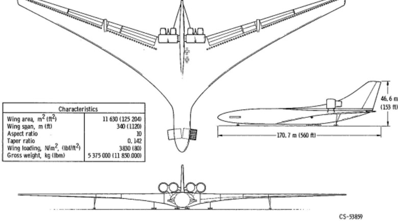 NASA Schematics of the Lockheed LC-1201