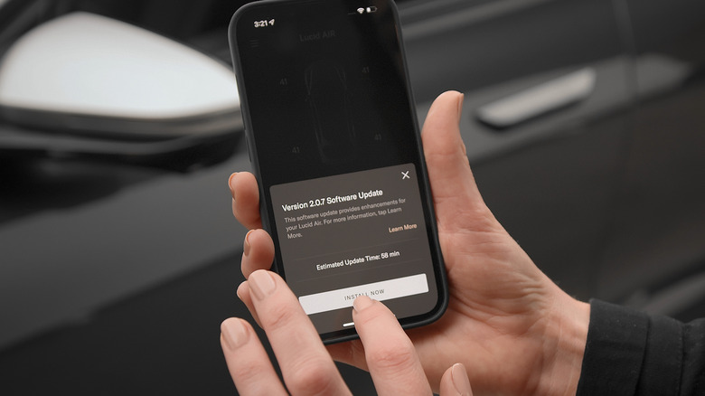 lucid update on smartphone
