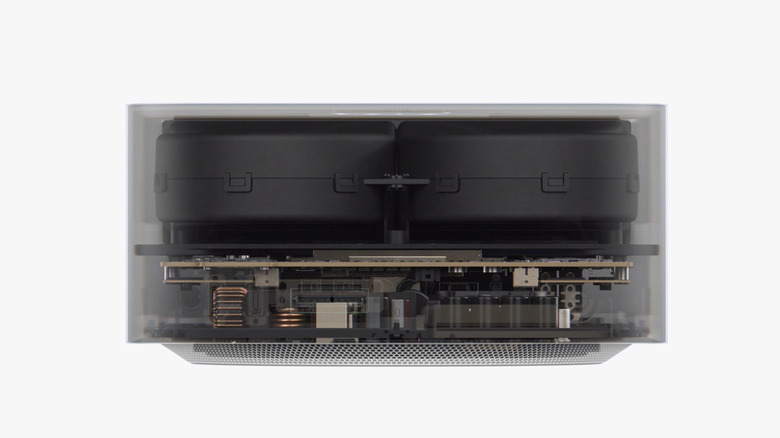 Inside view of the Apple Mac Studio