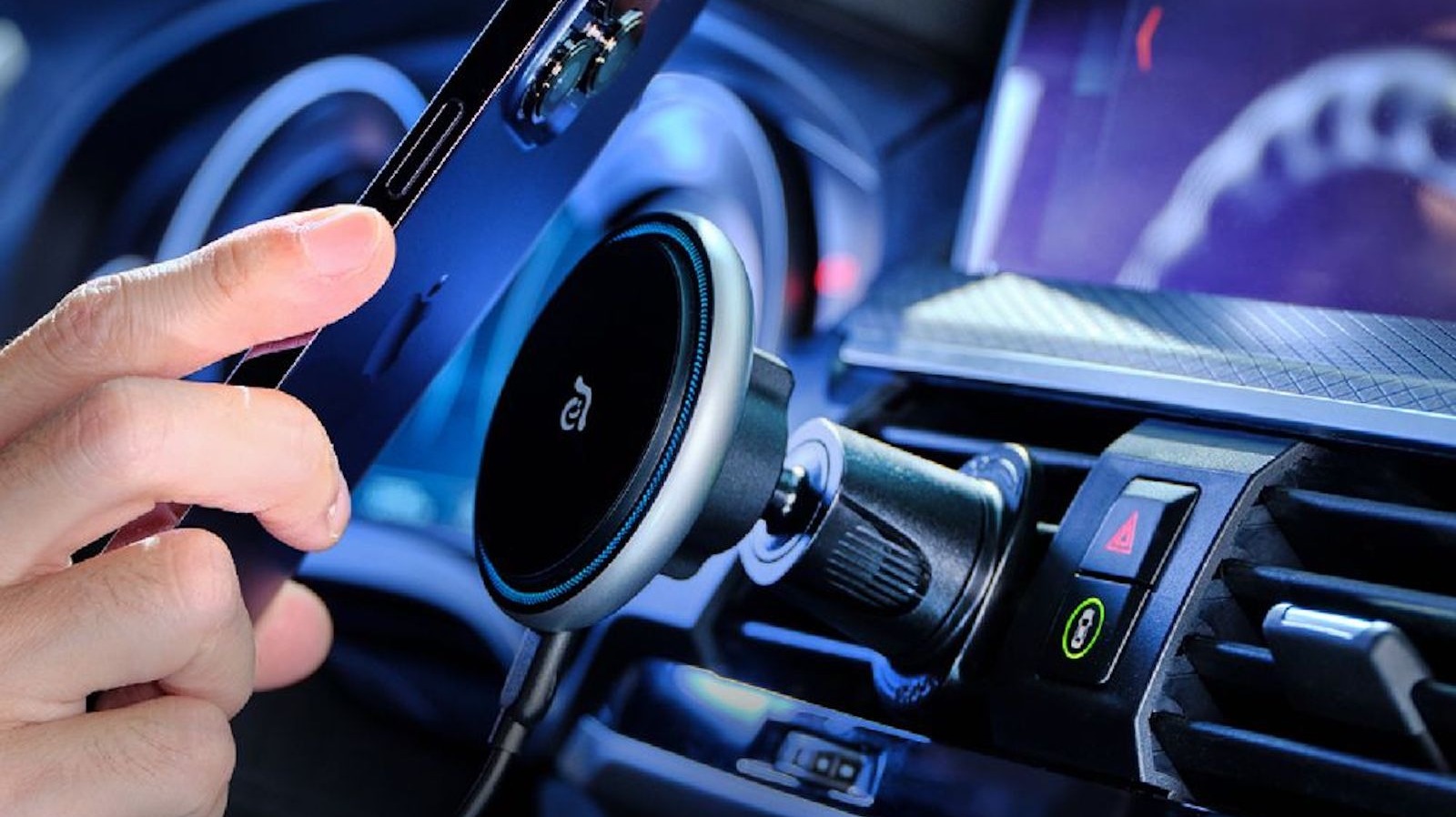 this-magsafe-compatible-magnetic-car-mount-also-charges-your-phone