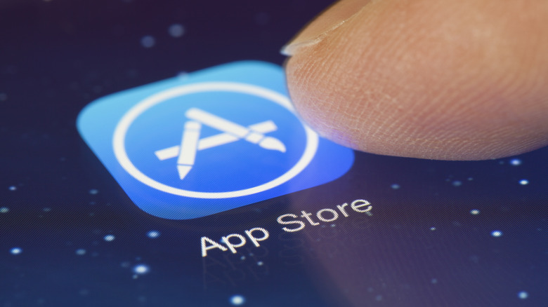 Apple's App Store on iPhone