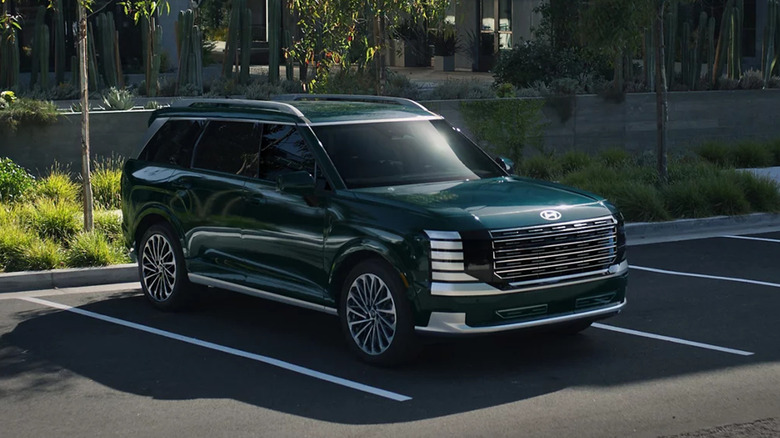 2027 Hyundai Palisade in parking spot