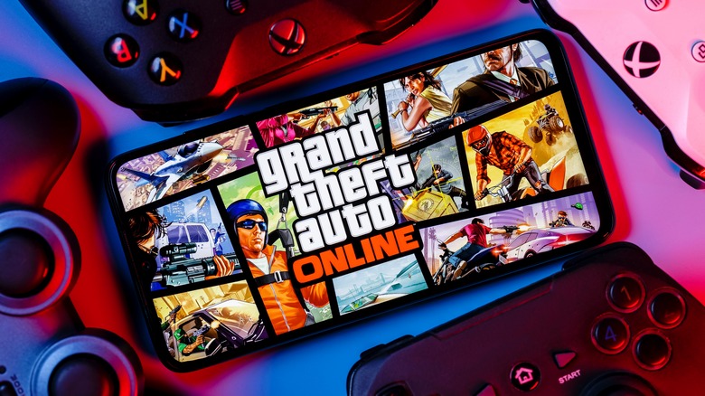 Artwork for Grand Theft Auto games.