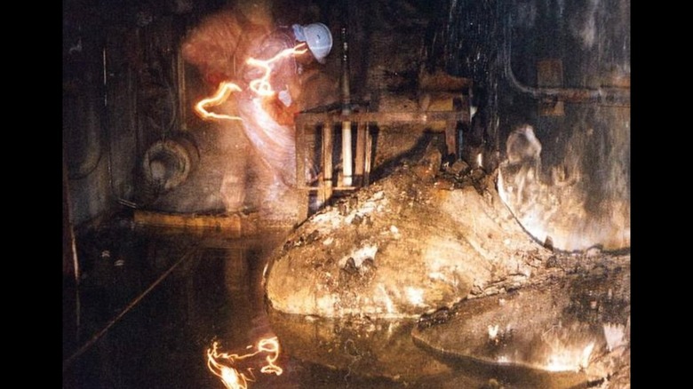 The "Elephant's Foot" corium mass