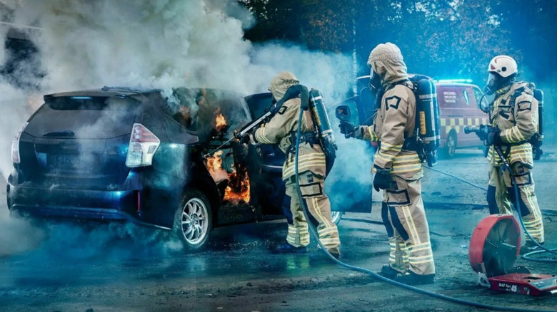 Coldcut Cobra system fire extinguishing
