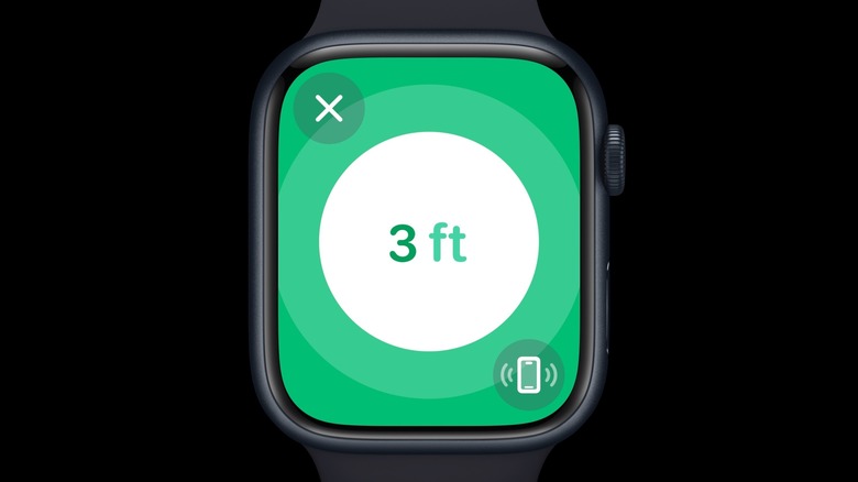 Apple Watch Precision Finding feature