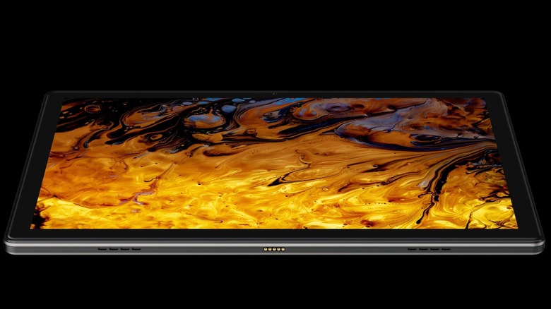 HTC A101 tablet black background