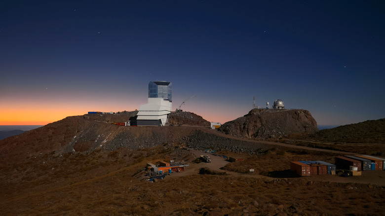 Rubin Observatory at Twilight