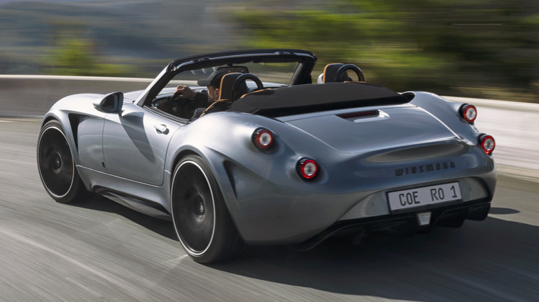 wiesmann electric roadster thunderball rear