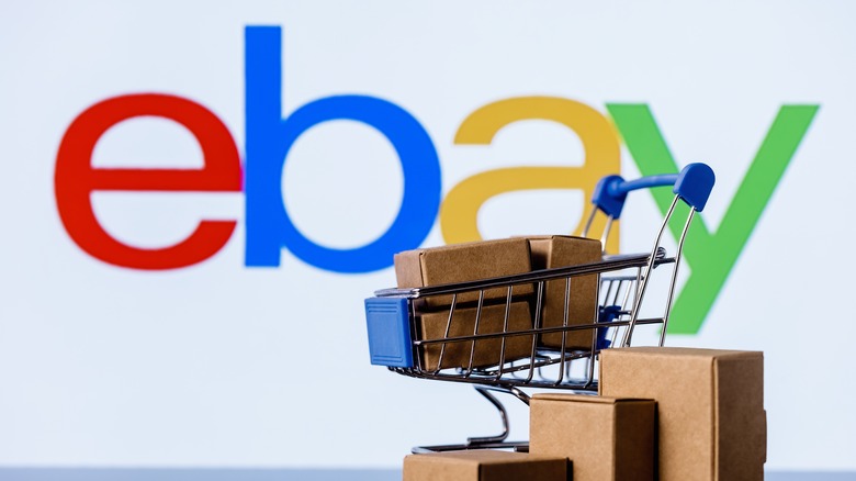 ebay logo cart