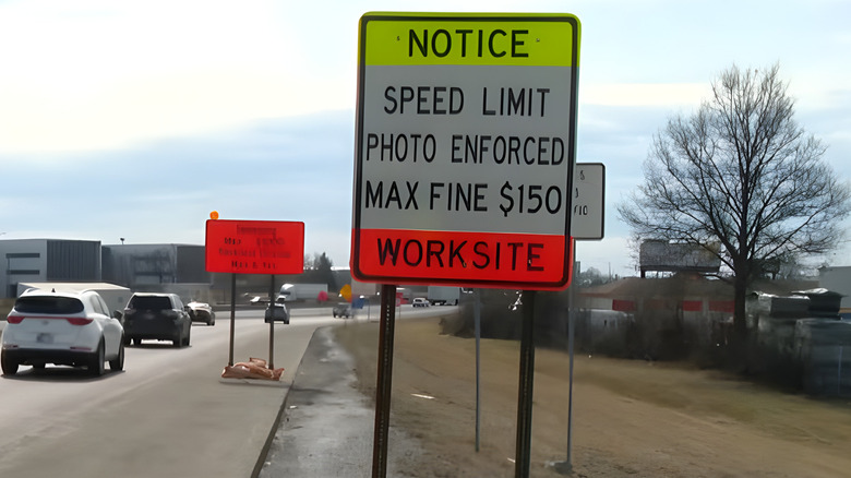 A shot of the Clear Path I-465/I-69 construction zone in Indianapolis