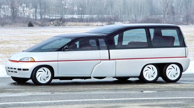 1989 Plymouth Voyager III parked