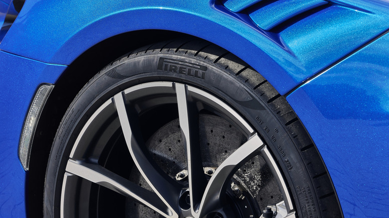 Pirelli P-Zero on McLaren Artura
