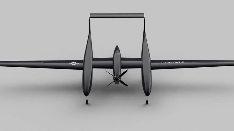 A digital rendering of the Gamera modular drone system on a gray background