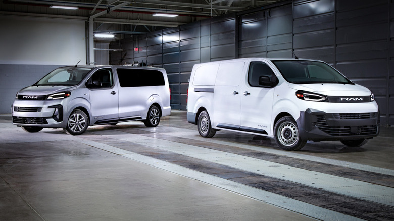 2027 Ram ProMaster City Tradesman and 2027 Ram ProMaster City SLT