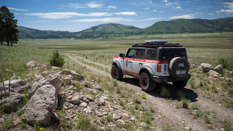 Ford Bronco Badlands Sasquatch fire rig