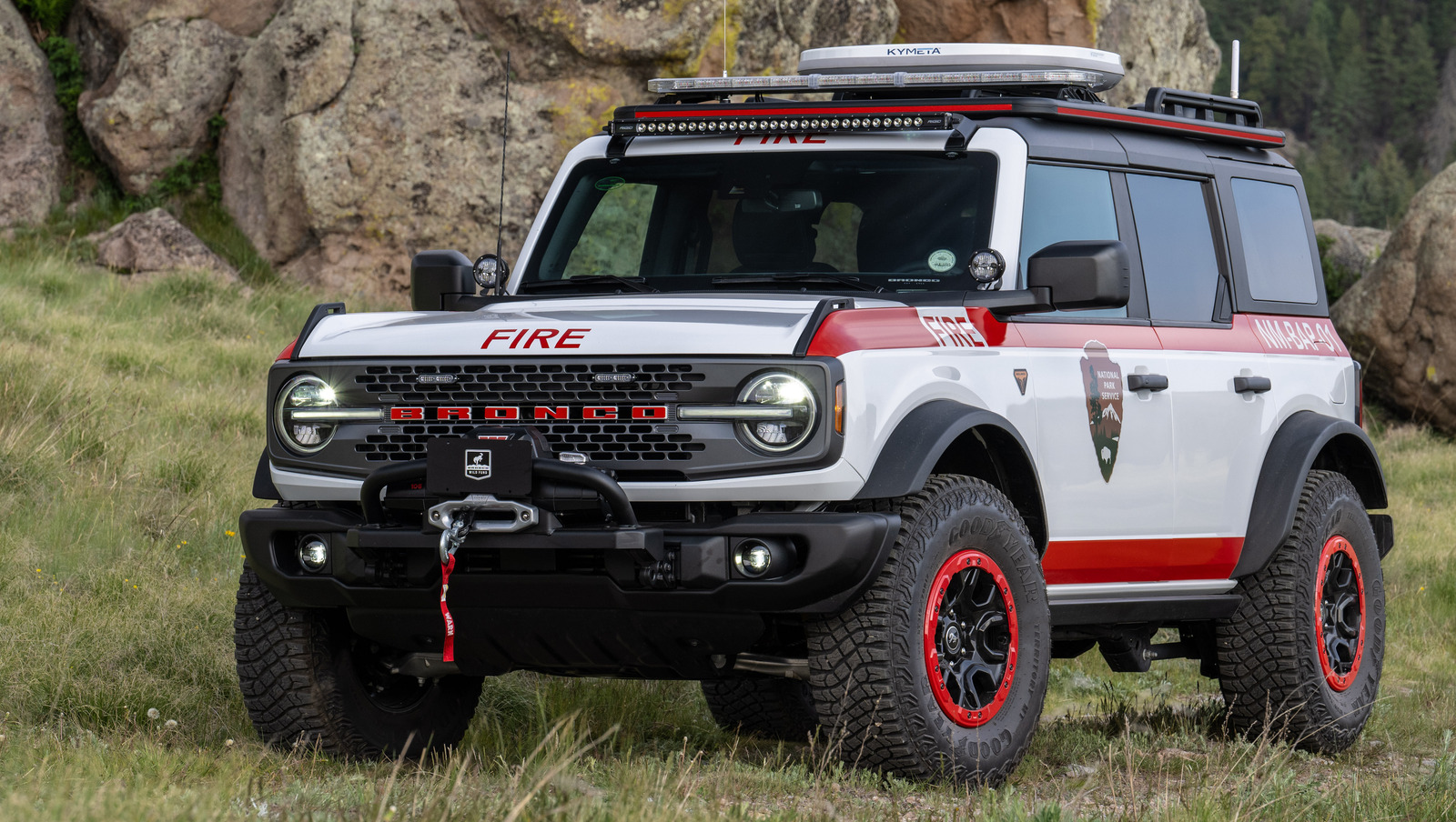 This Red-Hot Custom Bronco Is Ford’s Blueprint For National Park Fire Safety – SlashGear