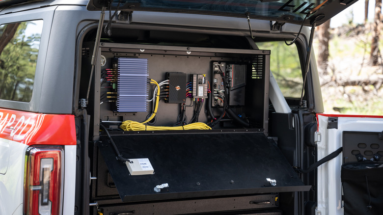 Ford Bronco Badlands Sasquatch fire rig hardware