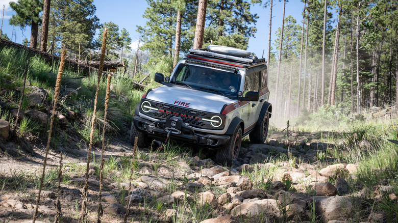 Ford Bronco Badlands Sasquatch fire rig