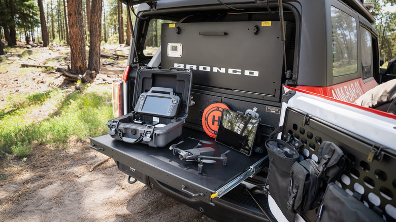Ford Bronco Badlands Sasquatch fire rig comms upfit