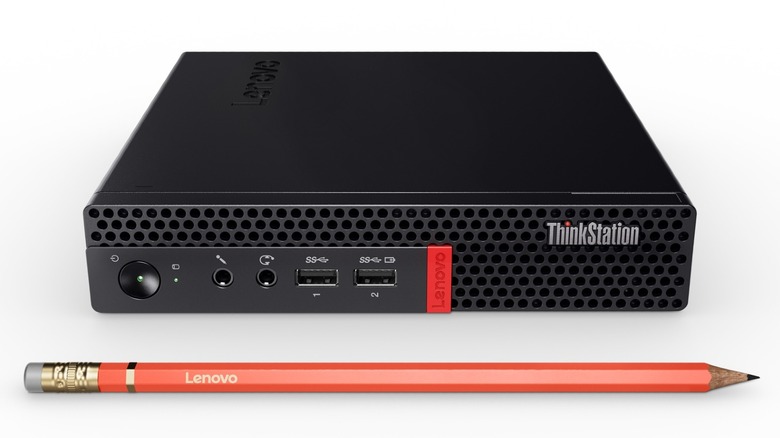 این رایانه رومیزی Lenovo ThinkCentre M900 بازسازی شده دارای طراحی فوق العاده فشرده است