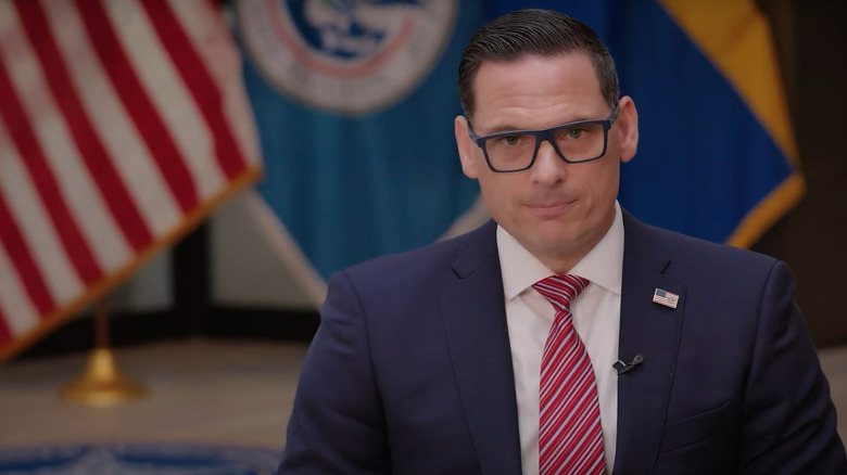 Matt McCool, head of the Secret Service's NYC field office, announces the enforcement action.
