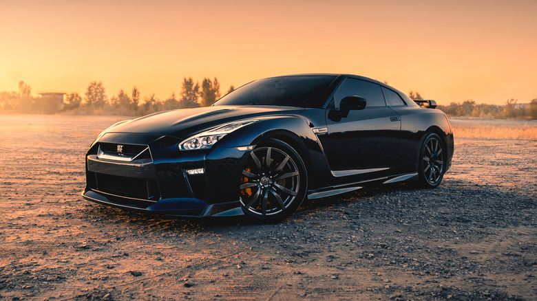 A Nissan GTR