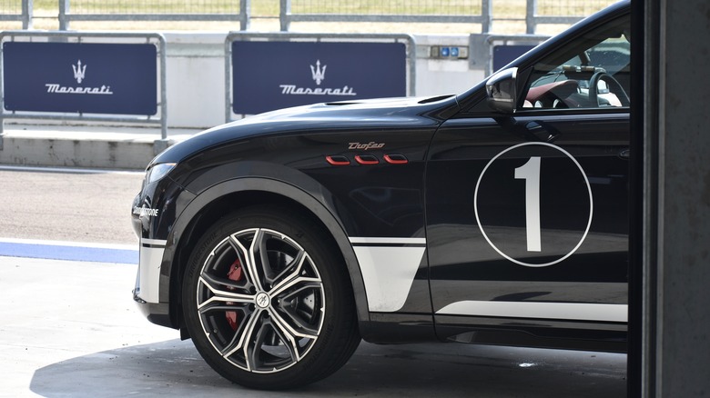 Maserati Levante Trofeo detail view.