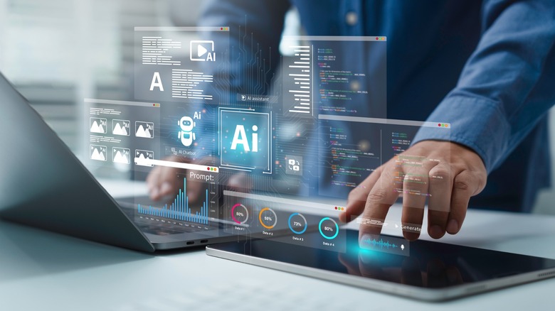 Digital image of AI analysis