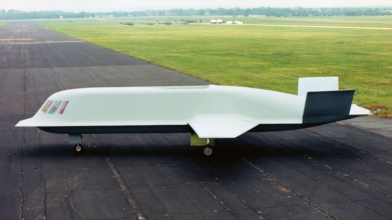 Northrop Tacit Blue flying